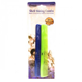 Annie Shell Shining Styling Comb 2PCS #135 Annie Shell Shining Styling Comb 2PCS #135